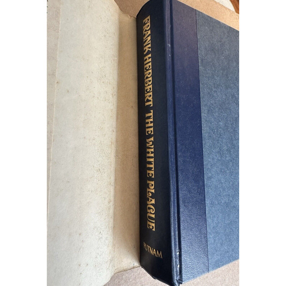 The White Plague Frank Herbert 1982 First Edition First Printing HC DJ Good - Picture 9 of 10